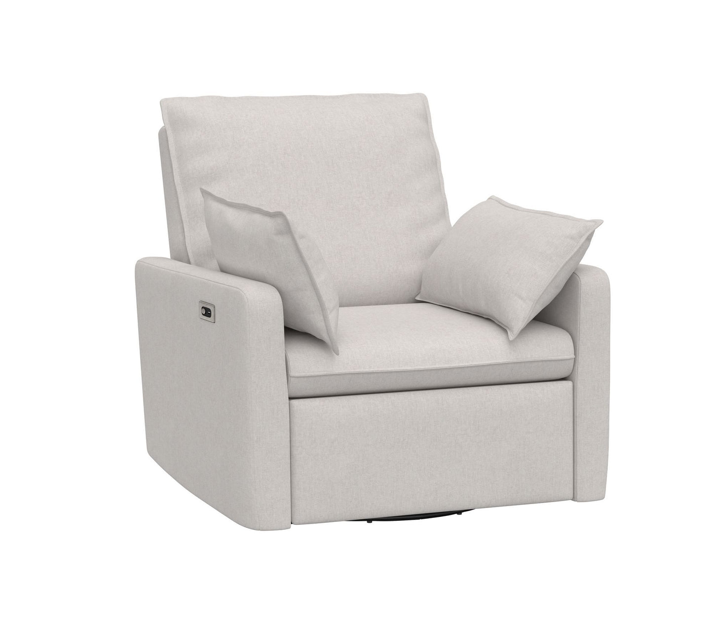 Paxton Pillow Manual & Power Swivel Recliner