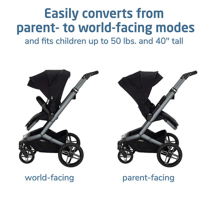 Maxi-Cosi Fame Twillic Black Modular Baby Stroller
