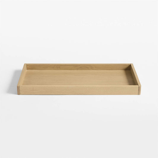 Raya Natural Oak Wood Baby Changing Table Topper
