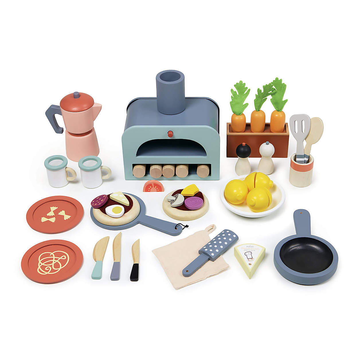 Tender Leaf La Fiamma Grand Kids Wooden Play Kitchen