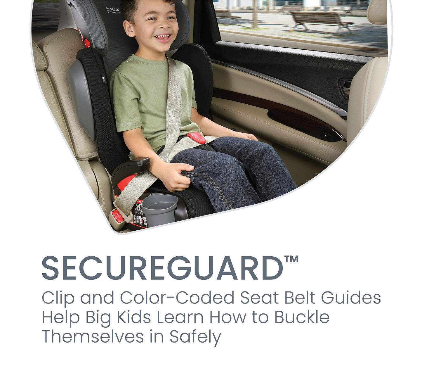 Britax Highpoint Backless Belt-Positioning Booster Seat
