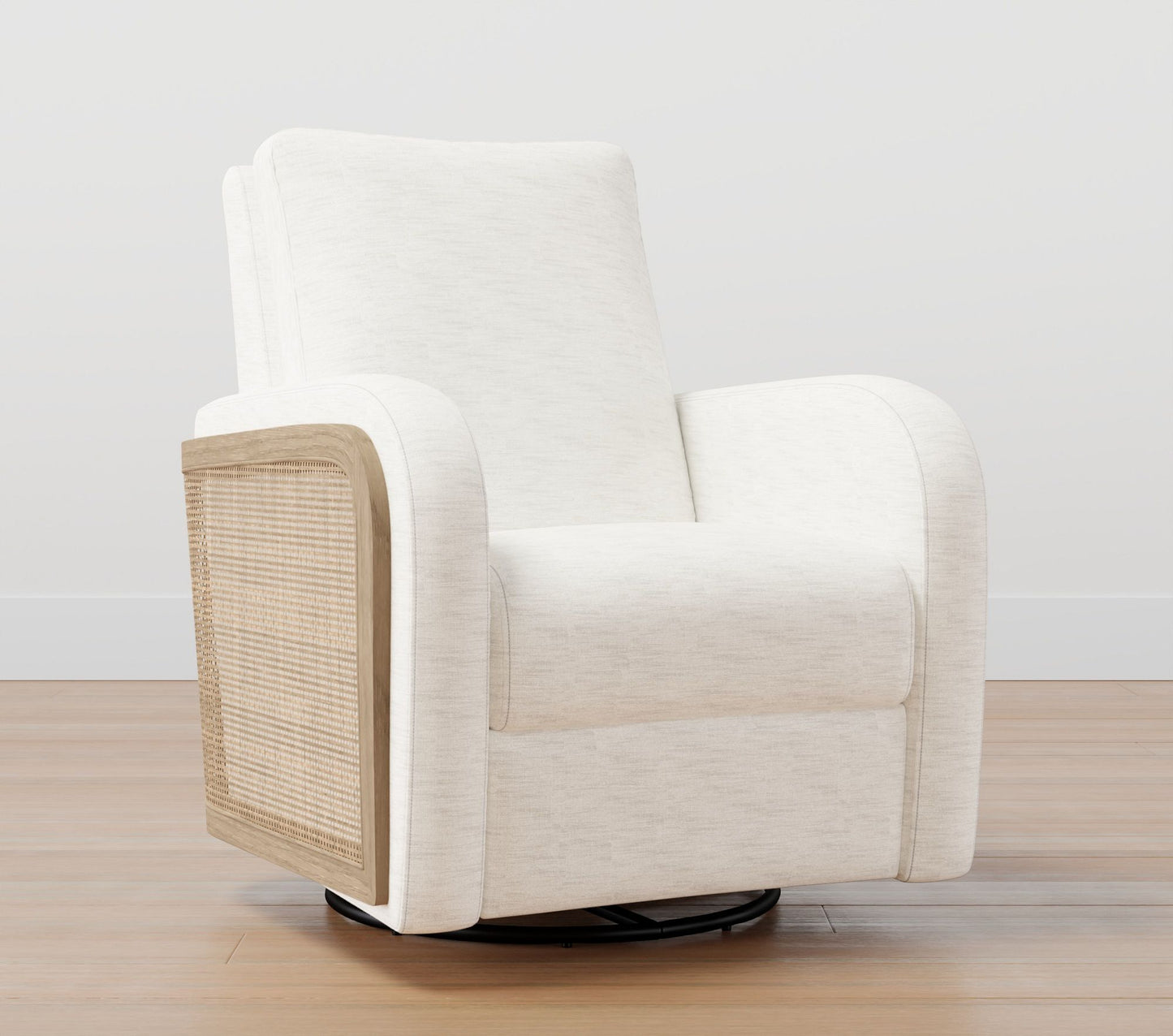 Rattan Swivel Power Glider Recliner