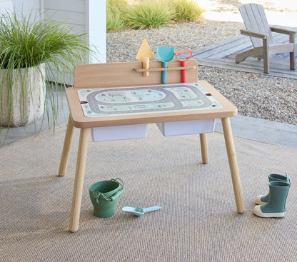 Wooden Water & Sand Sensory Table