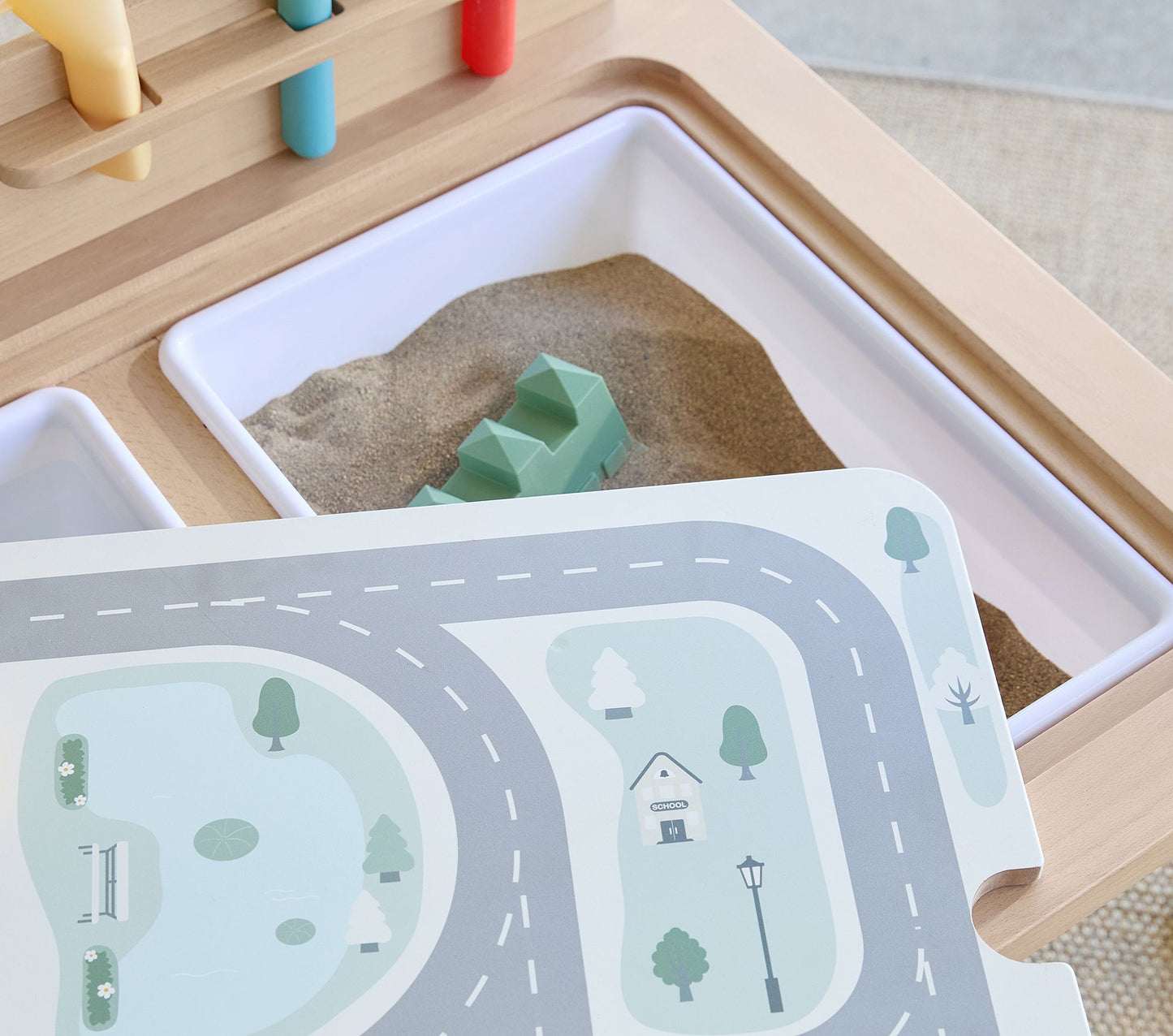 Wooden Water & Sand Sensory Table